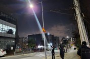 강동구의회 정미옥 의원, 가로등주 민원 현장 점검.jpg